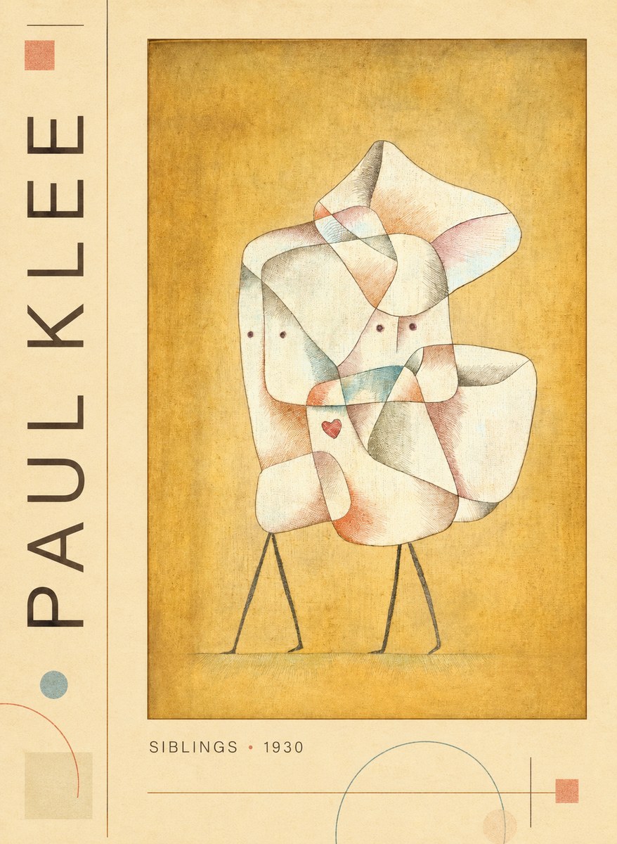 Paul Klee Siblings No2 - Juliste