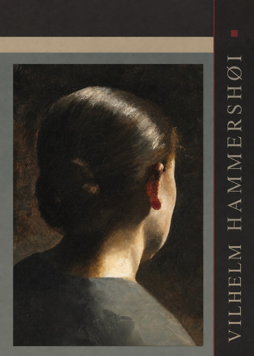 Vilhelm Hammershøi Woman from Behind No6 - Juliste