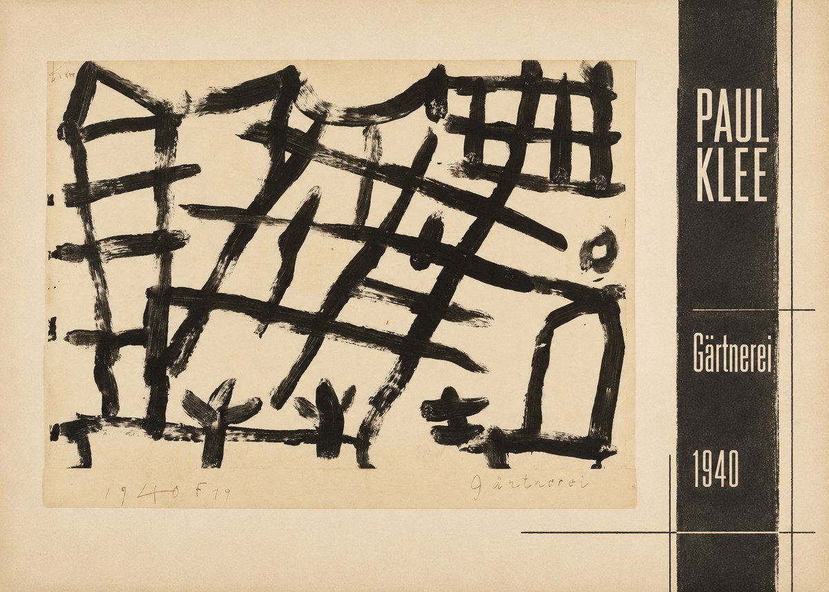 Paul Klee Gärtnerei No3 - Juliste