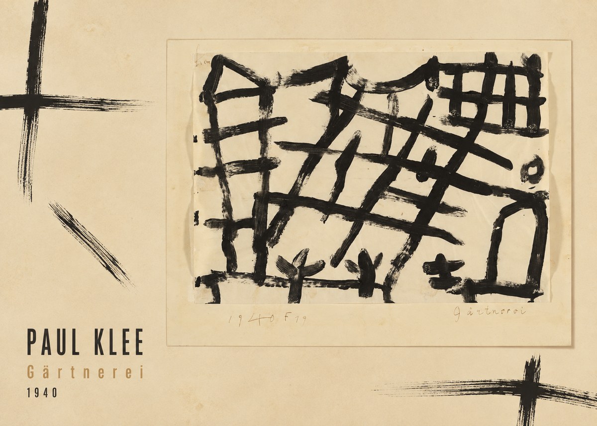 Paul Klee Gärtnerei No5 - Juliste