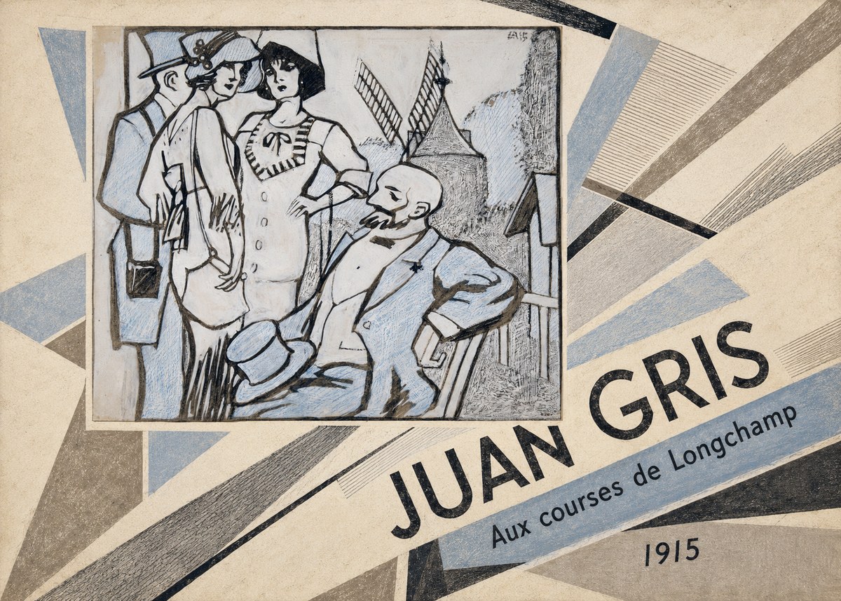 Juan Gris Aux Courses De Longchamp No6 - Juliste