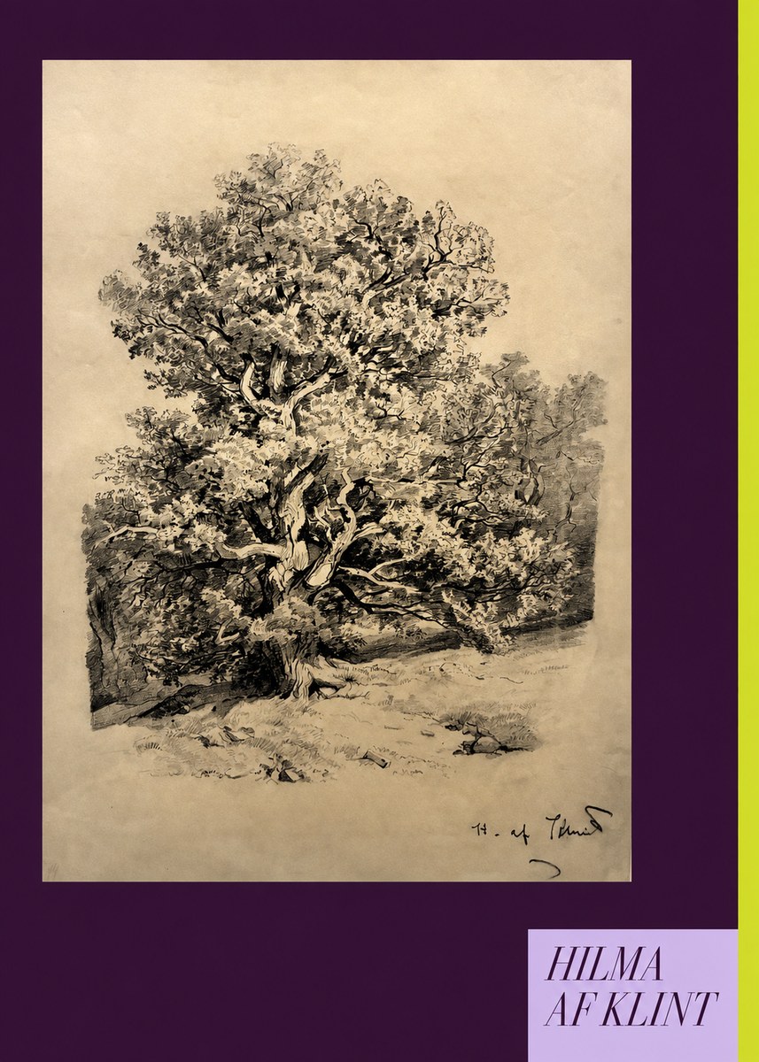 Hilma af Klint Large Tree Landscape No6 - Juliste