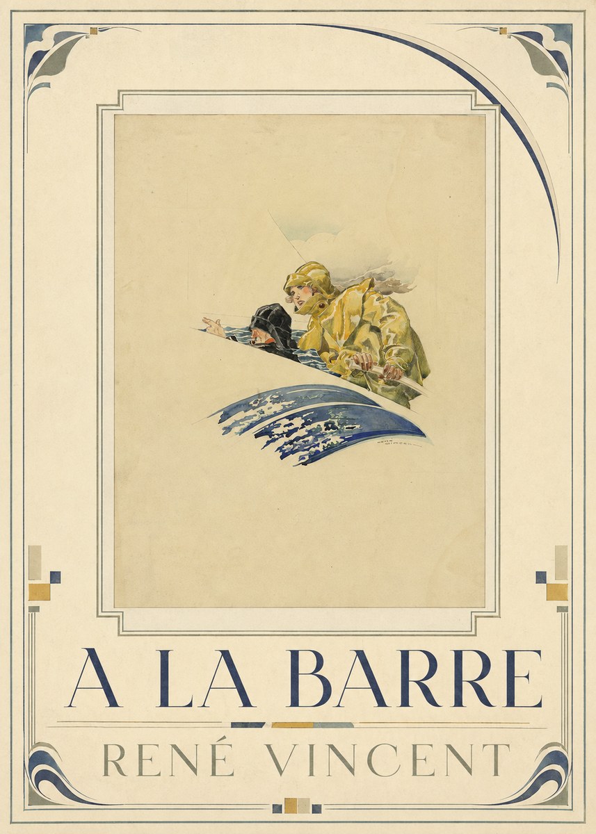 René Vincent A La Barre No3 - Juliste