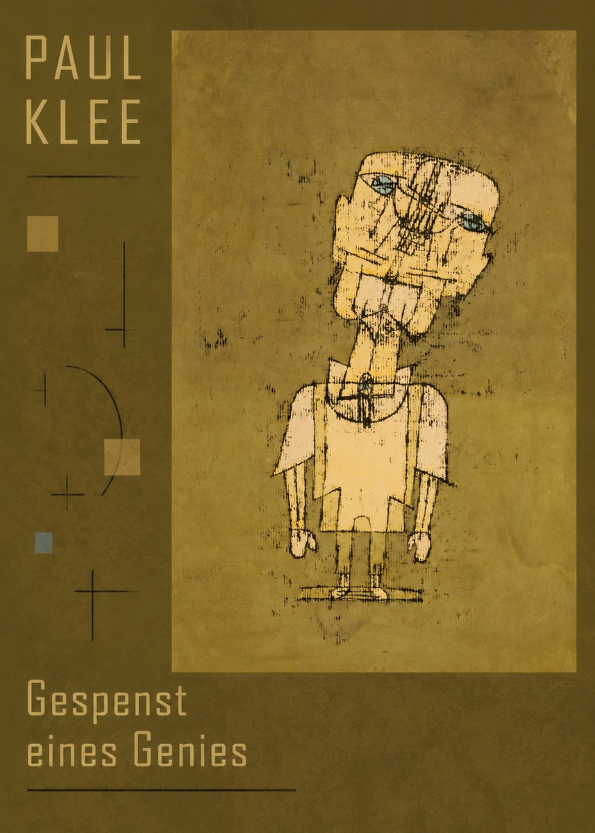 Paul Klee Gespenst Eines Genies No5 - Juliste