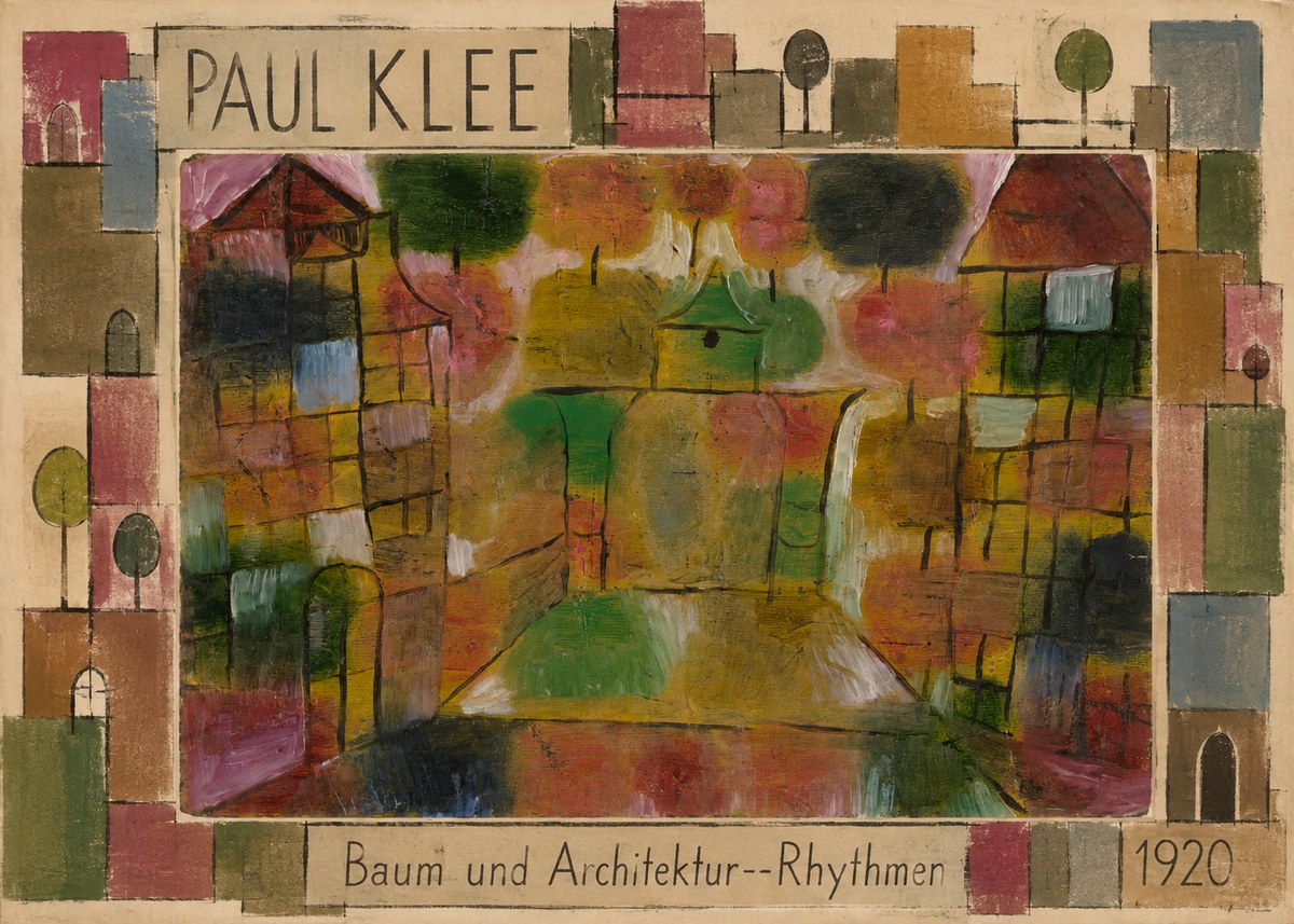 Paul Klee Baum Und Architektur--rhythmen No4 - Juliste