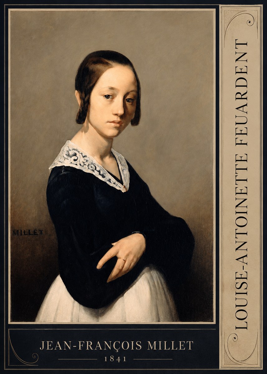 Jean-François Millet Louise-antoinette Feuardent No6 - Juliste