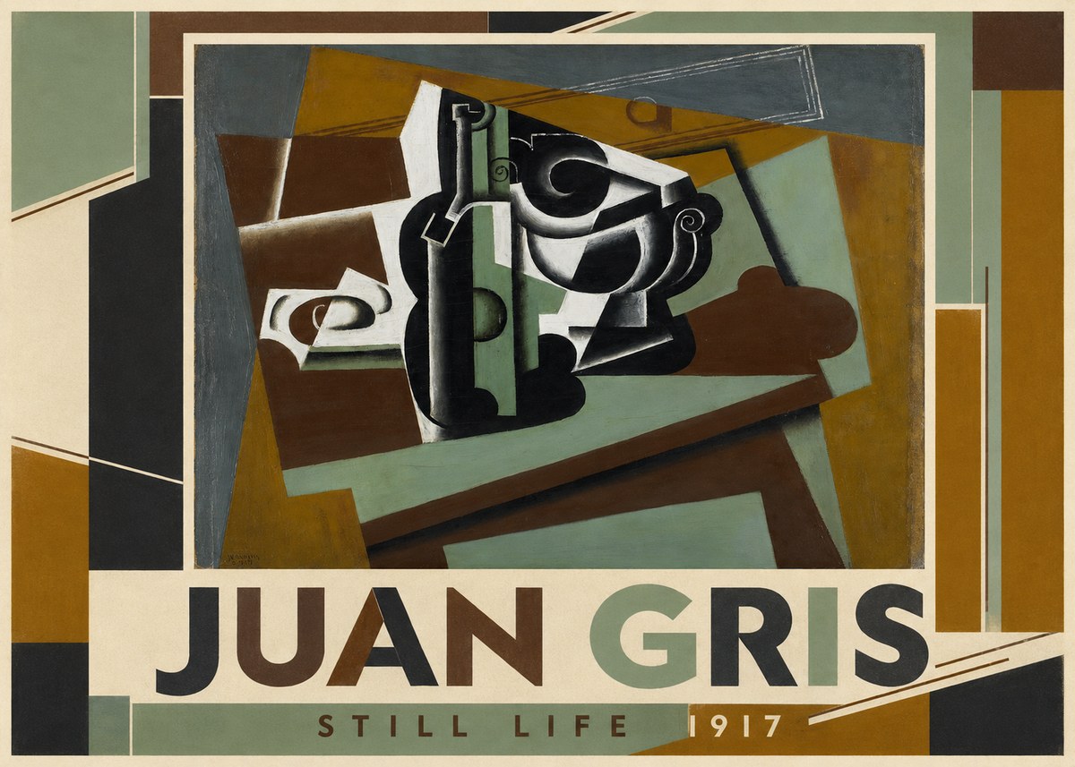 Juan Gris Still Life I No1 - Juliste
