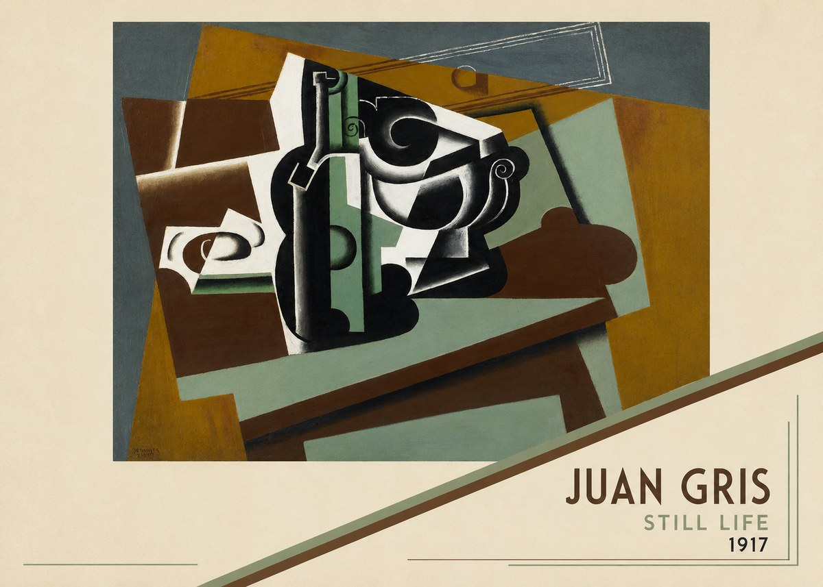 Juan Gris Still Life I No3 - Juliste
