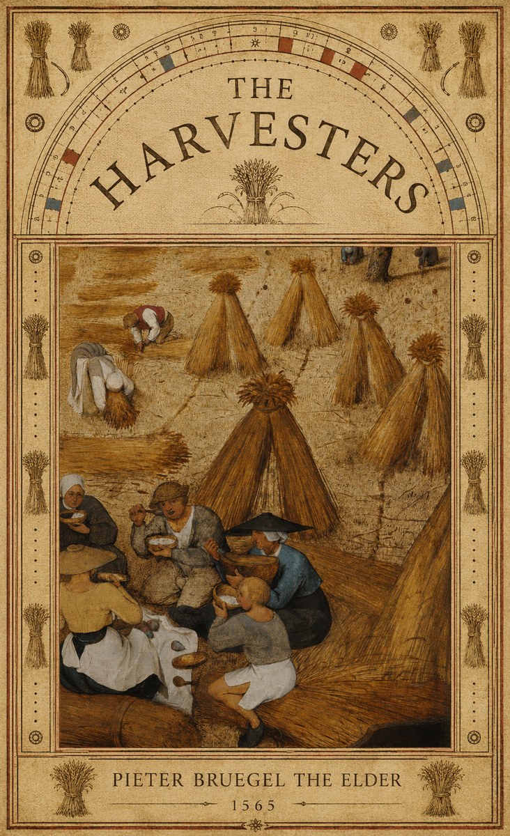 Pieter Bruegel The Harvesters I No3 - Juliste