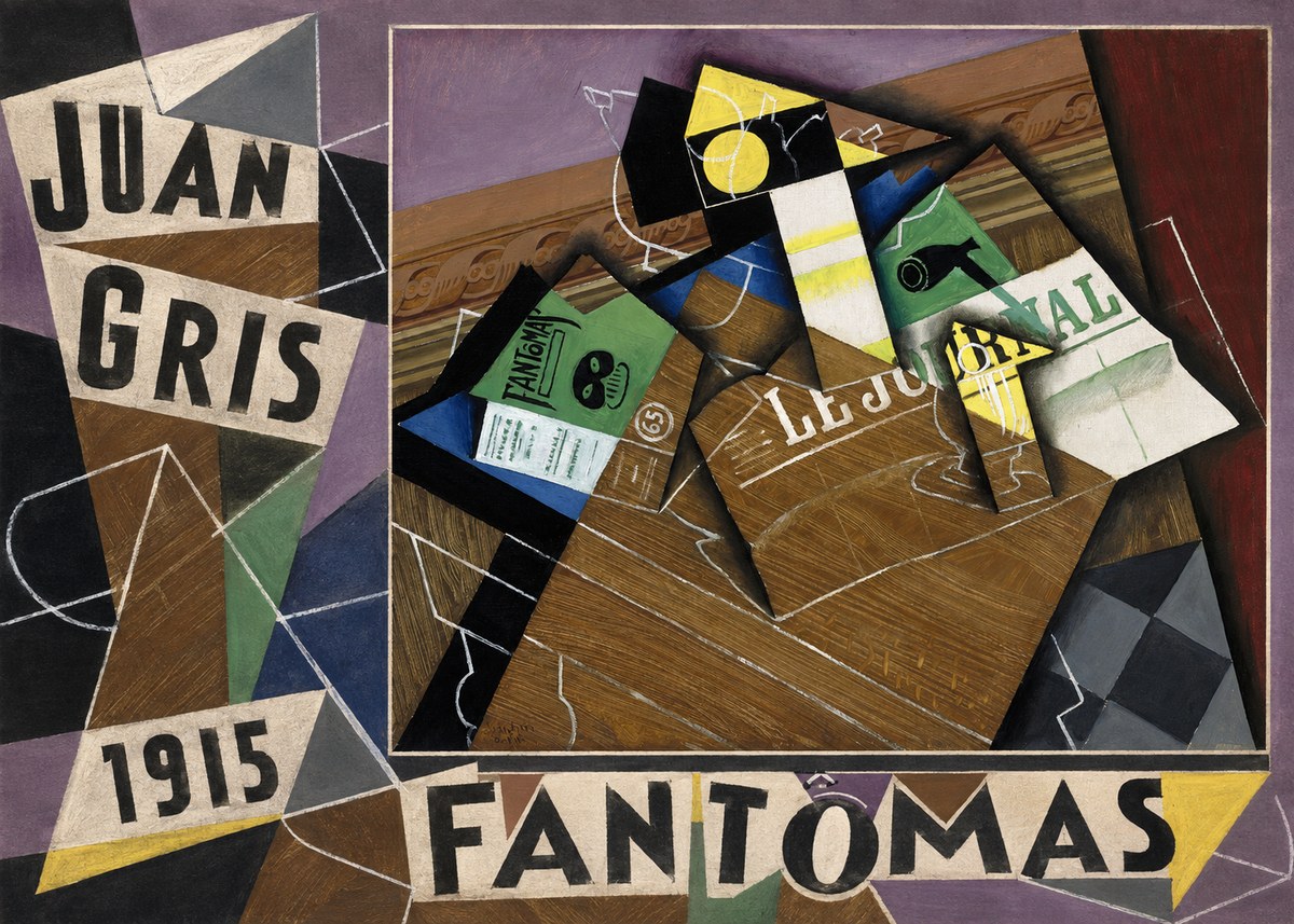 Juan Gris Fantômas II No5 - Juliste