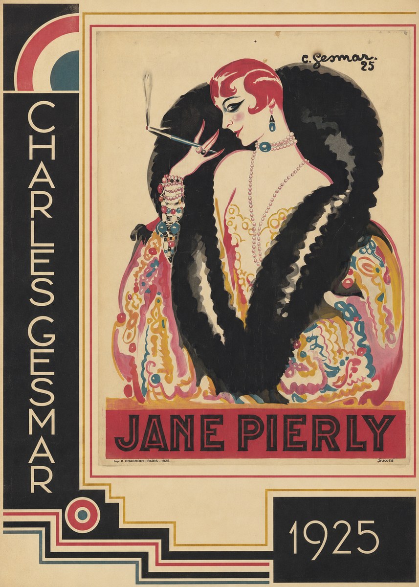Charles Gesmar Jane Pierly No3 - Juliste