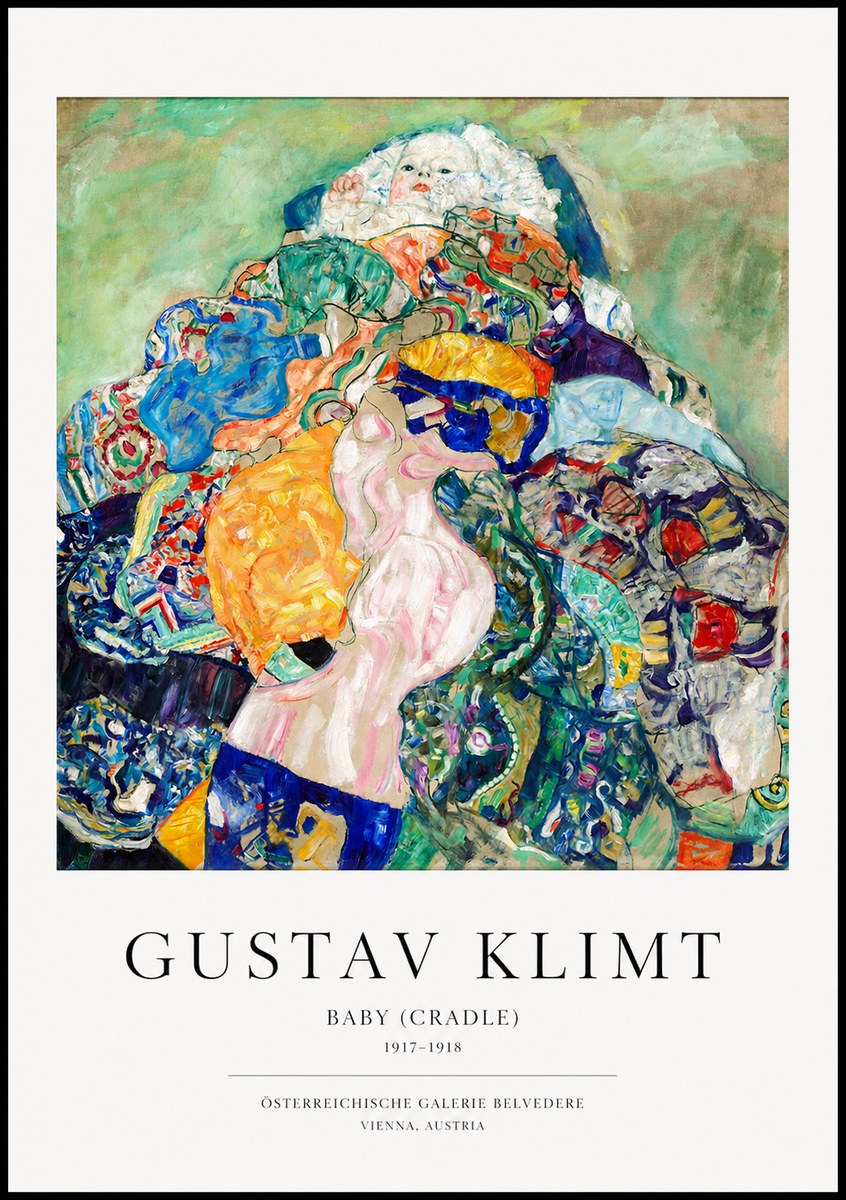 Klimt Baby (Cradle) No1 - Juliste