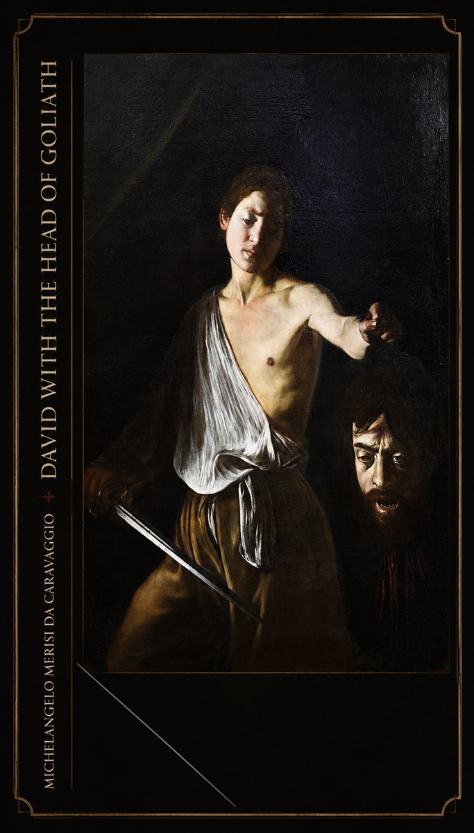 Michelangelo Merisi da Caravaggio David with the Head of Goliath II No3 - Juliste