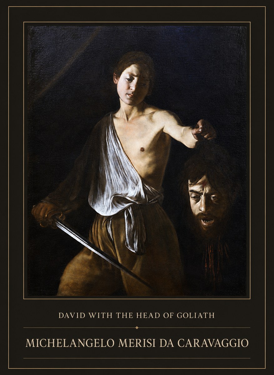 Michelangelo Merisi da Caravaggio David with the Head of Goliath II No4 - Juliste