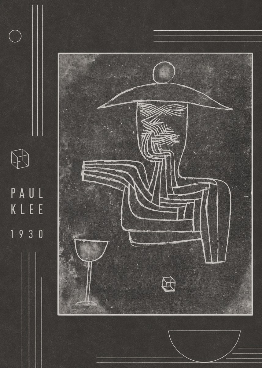 Paul Klee Figure of a Seer No2 - Juliste