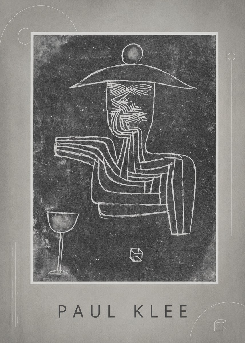 Paul Klee Figure of a Seer No4 - Juliste