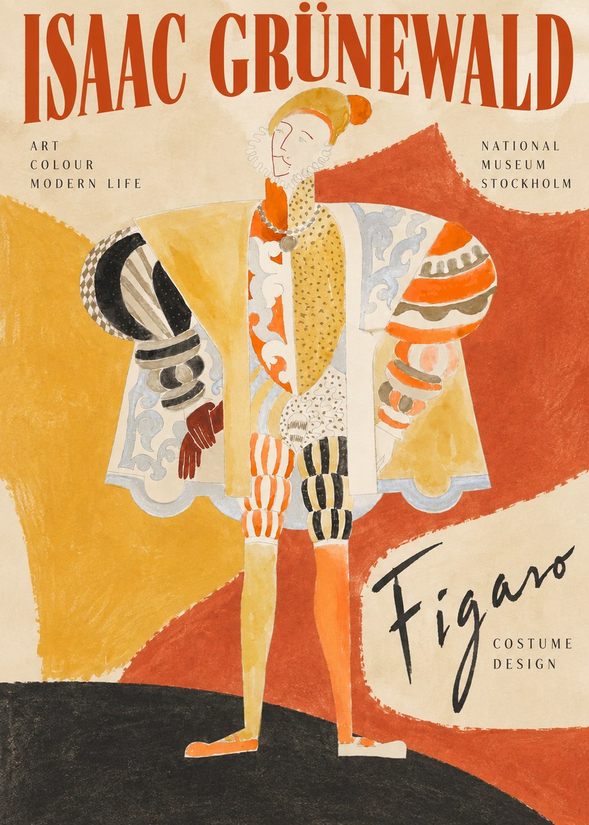 Isaac Grünewald Figaro I No2 - Juliste
