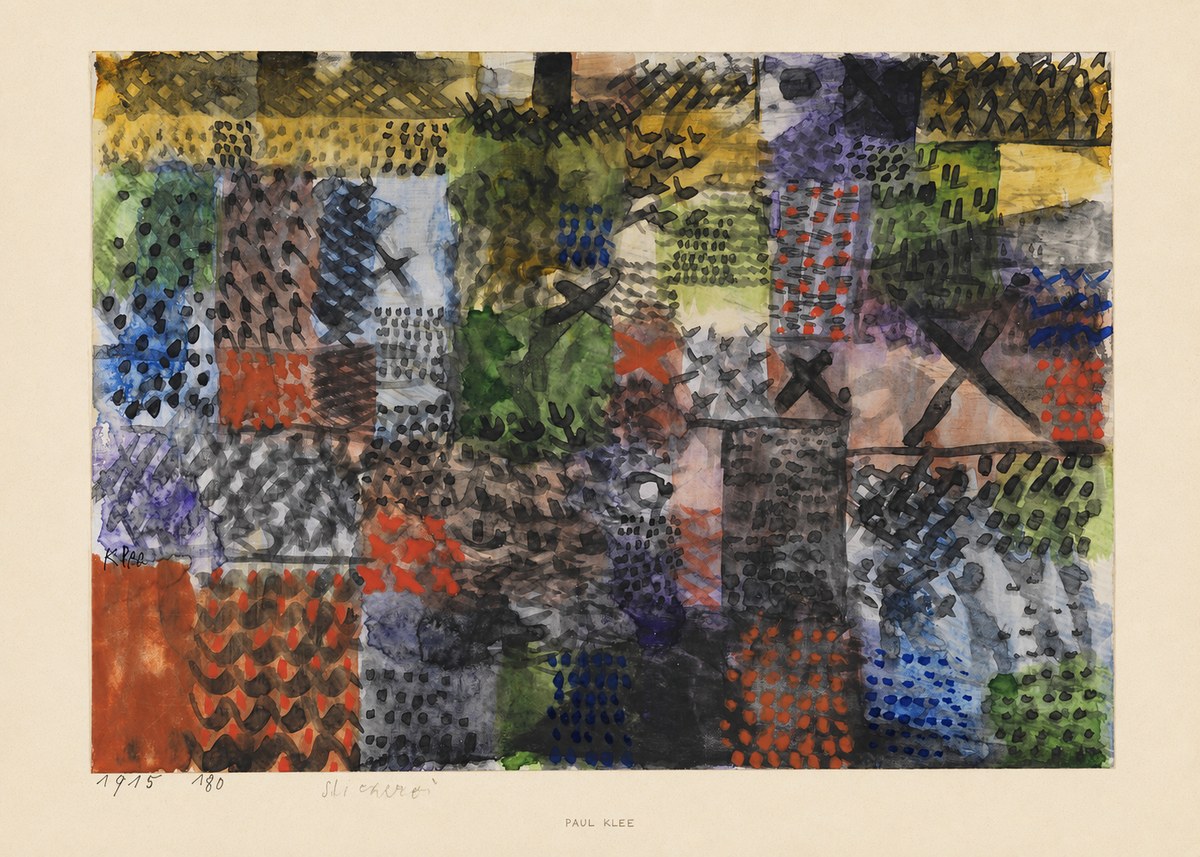 Paul Klee Stickerei No5 - Juliste