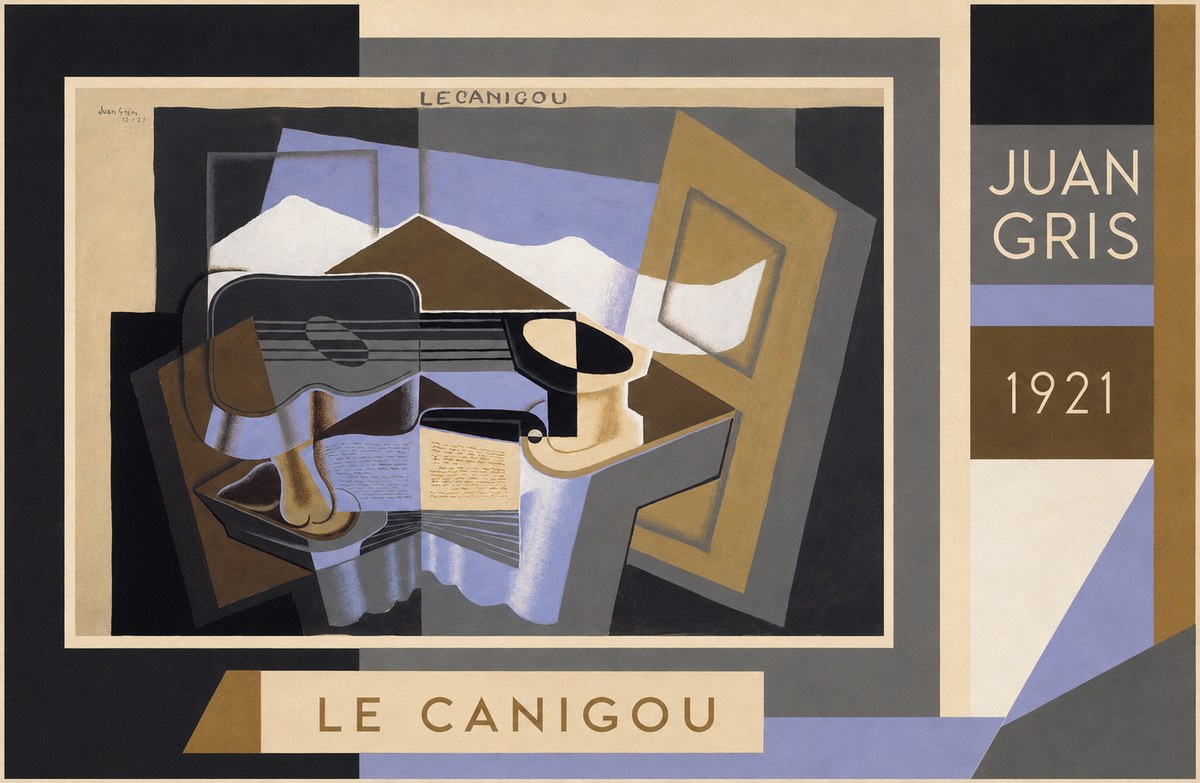 Juan Gris Le Canigou No2 - Juliste
