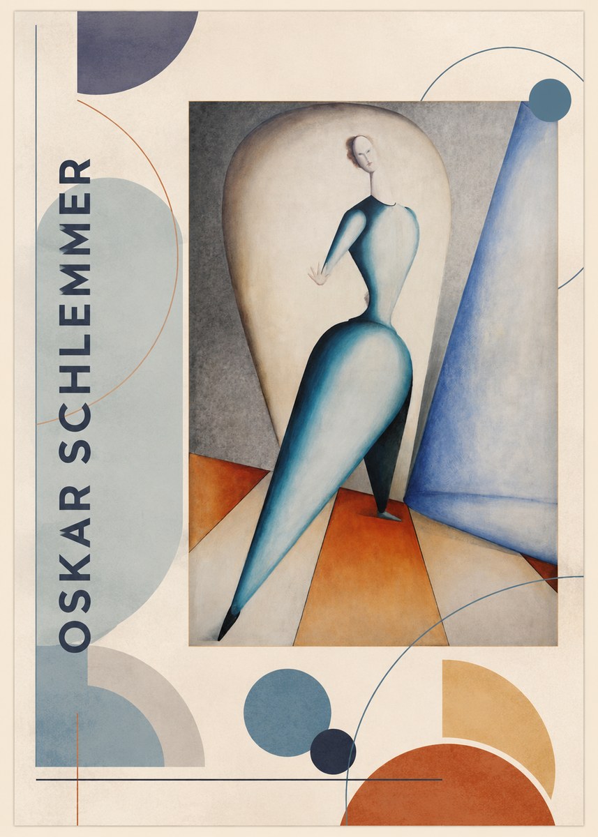 Oskar Schlemmer Oskar Schlemmer No5 - Juliste