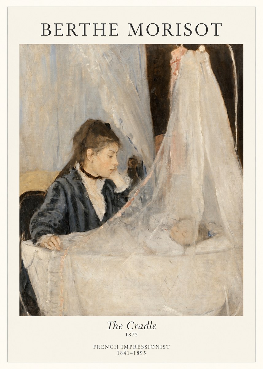 Berthe Morisot The Cradle No1 - Juliste