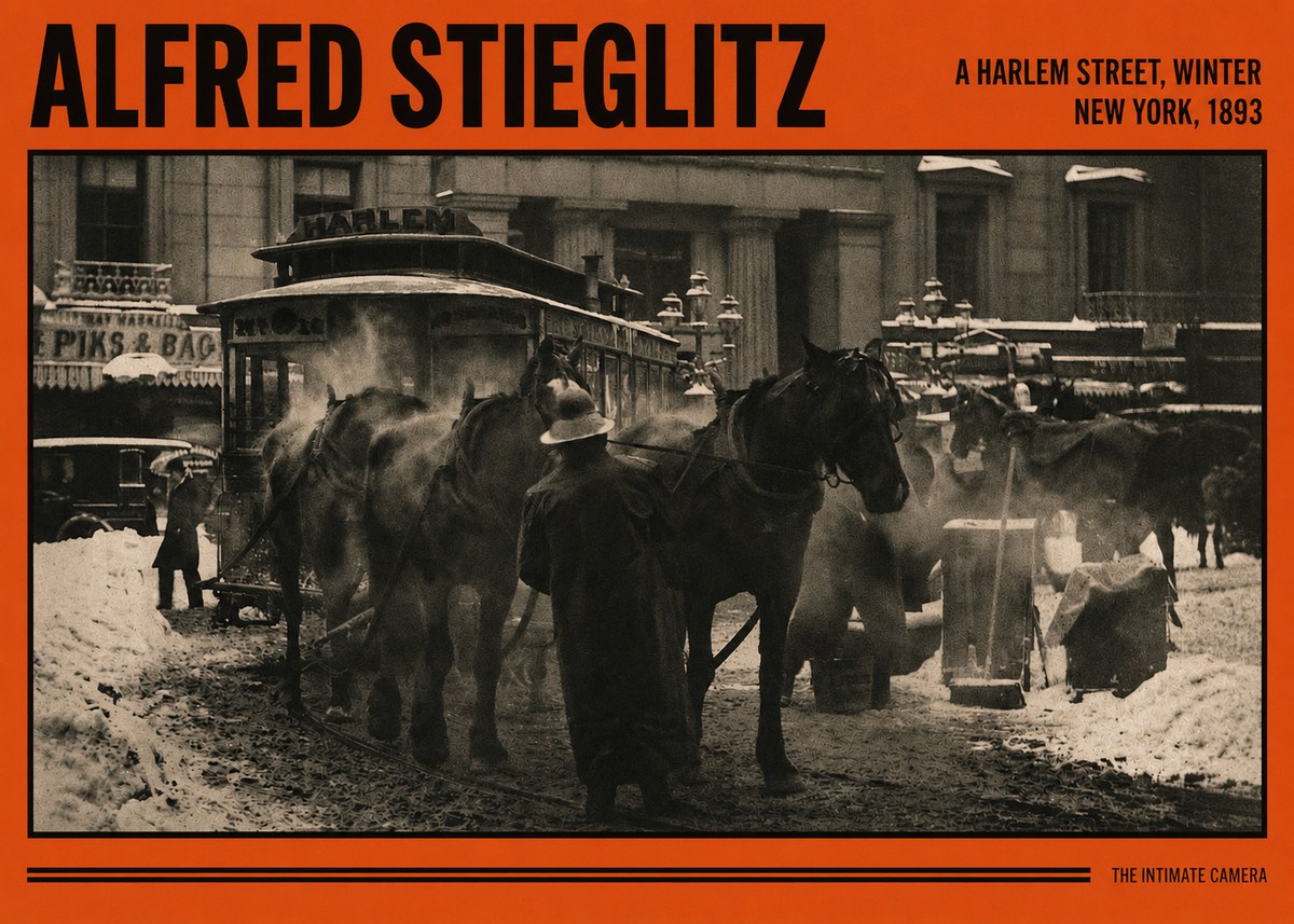 Alfred Stieglitz New York - Winter No4 - Juliste