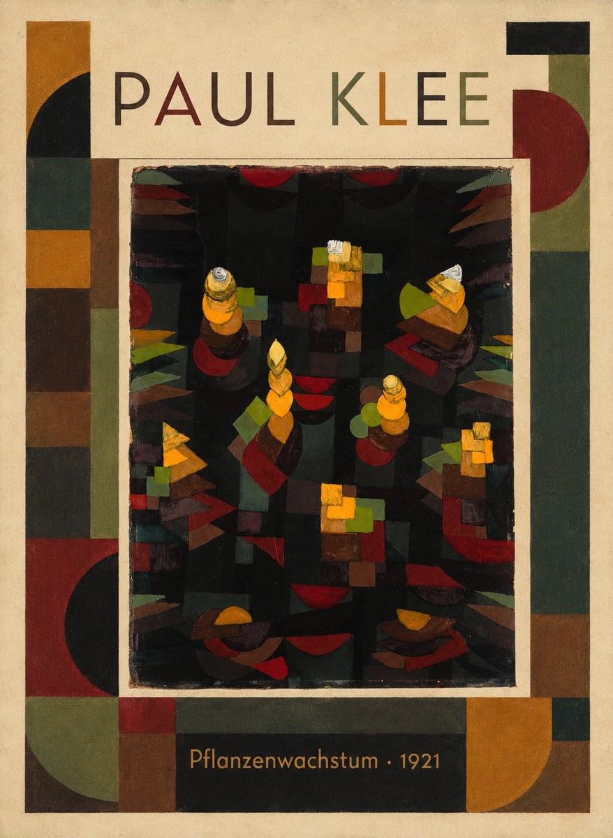 Paul Klee Pflanzenwachstum No1 - Juliste