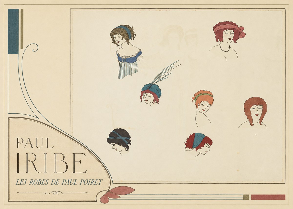 Paul Iribe Les Robes De Paul Poiret No3 - Juliste