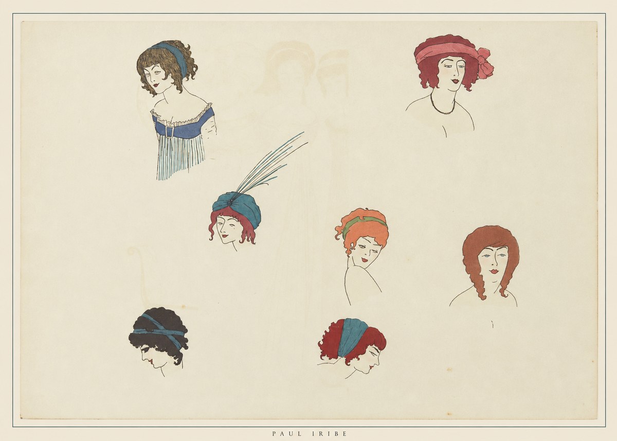 Paul Iribe Les Robes De Paul Poiret No4 - Juliste