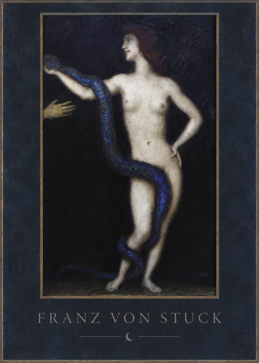 Franz von Stuck Sin No1 - Juliste
