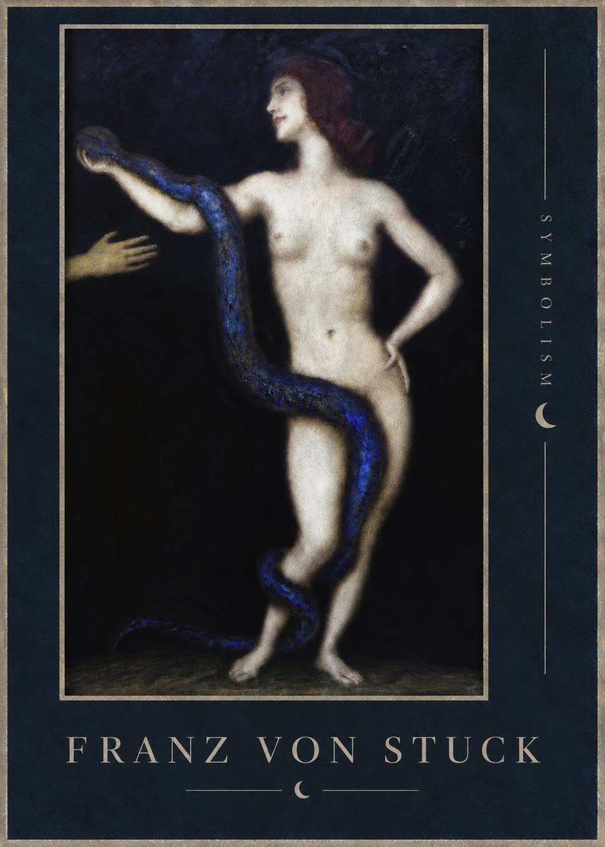 Franz von Stuck Sin No4 - Juliste
