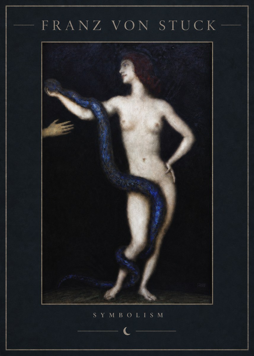 Franz von Stuck Sin No6 - Juliste