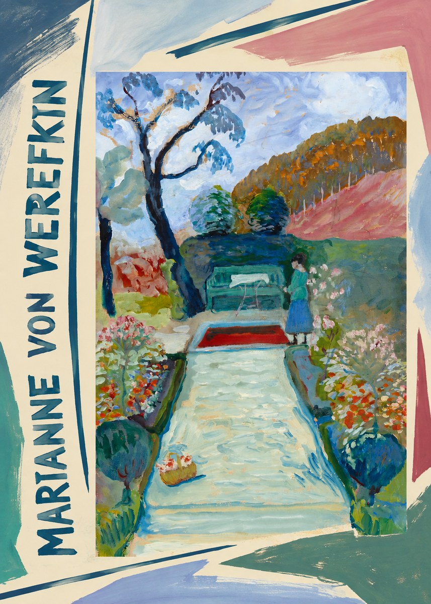 Marianne von Werefkin Summer Garden No2 - Juliste