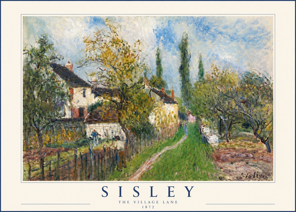 Sisley The Village Lane No4 - Juliste