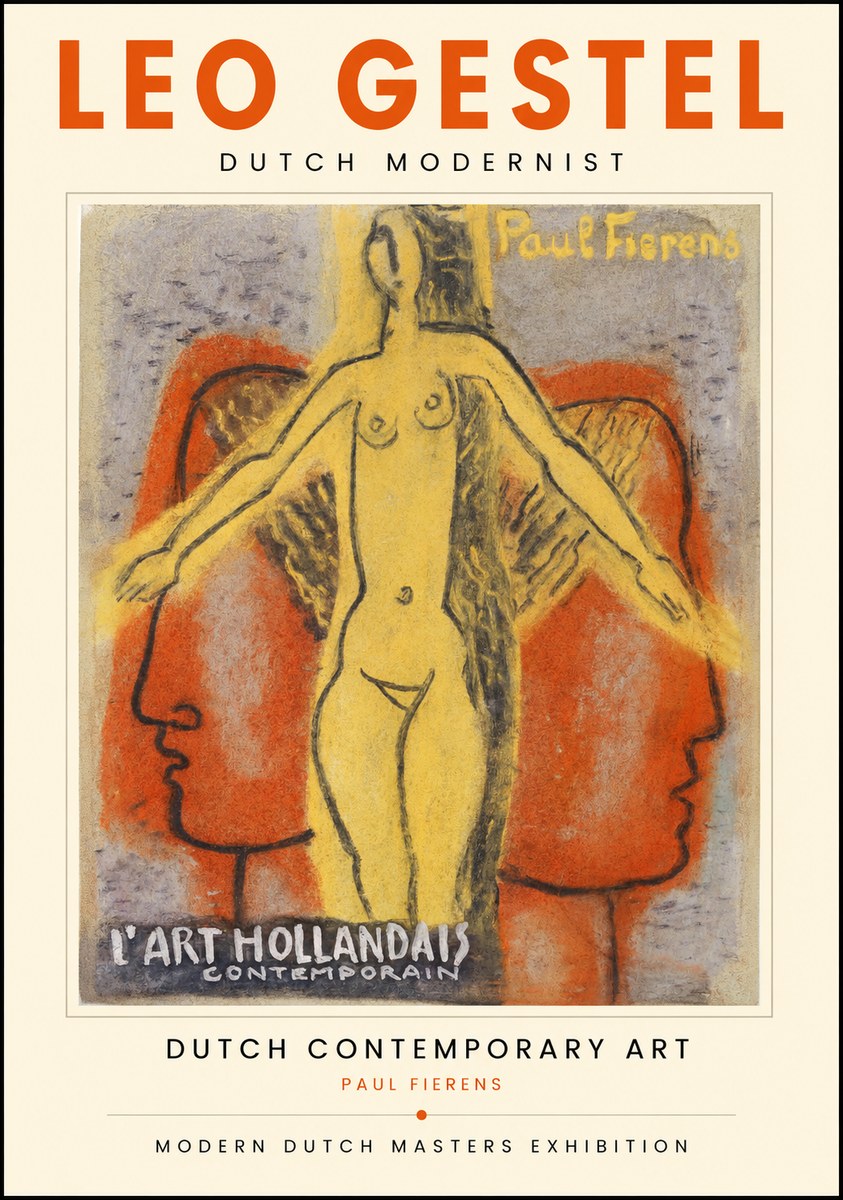 Leo Gestel L'art Hollandais Contemporain I No1 - Juliste