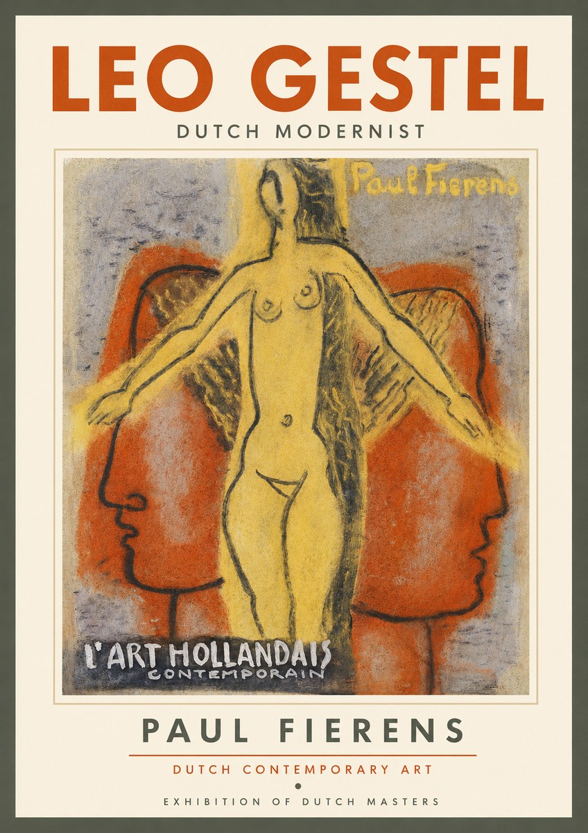 Leo Gestel L'art Hollandais Contemporain I No3 - Juliste