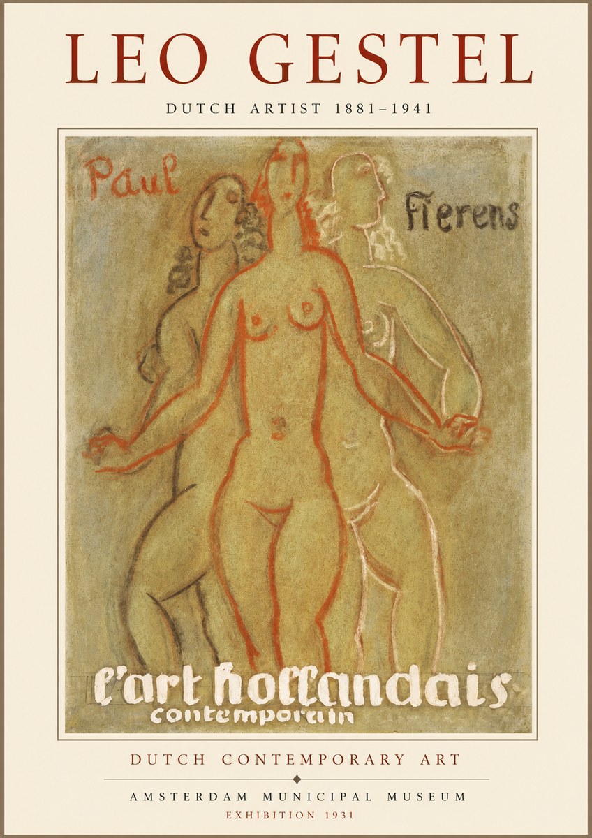 Leo Gestel L'art Hollandais Contemporain II No1 - Juliste