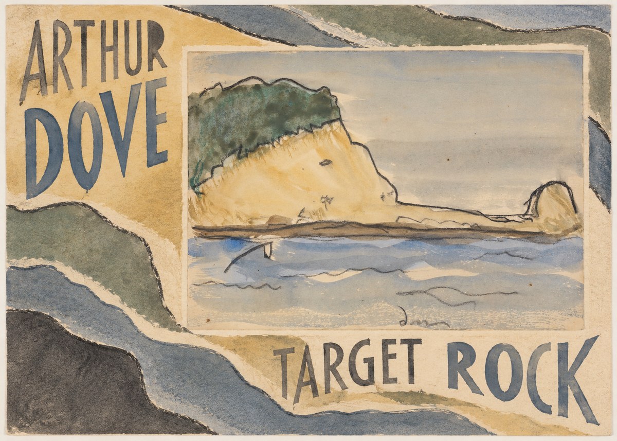 Arthur Dove Target Rock No5 - Juliste