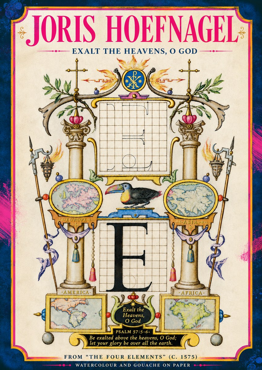 Joris Hoefnagel Exalt the Heavens, O God No4 - Juliste