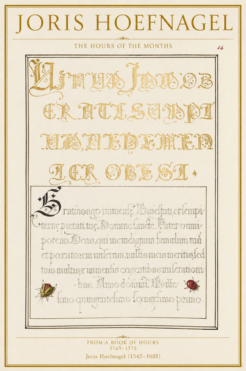Joris Hoefnagel Gratias Tibi Agimus No1 - Juliste