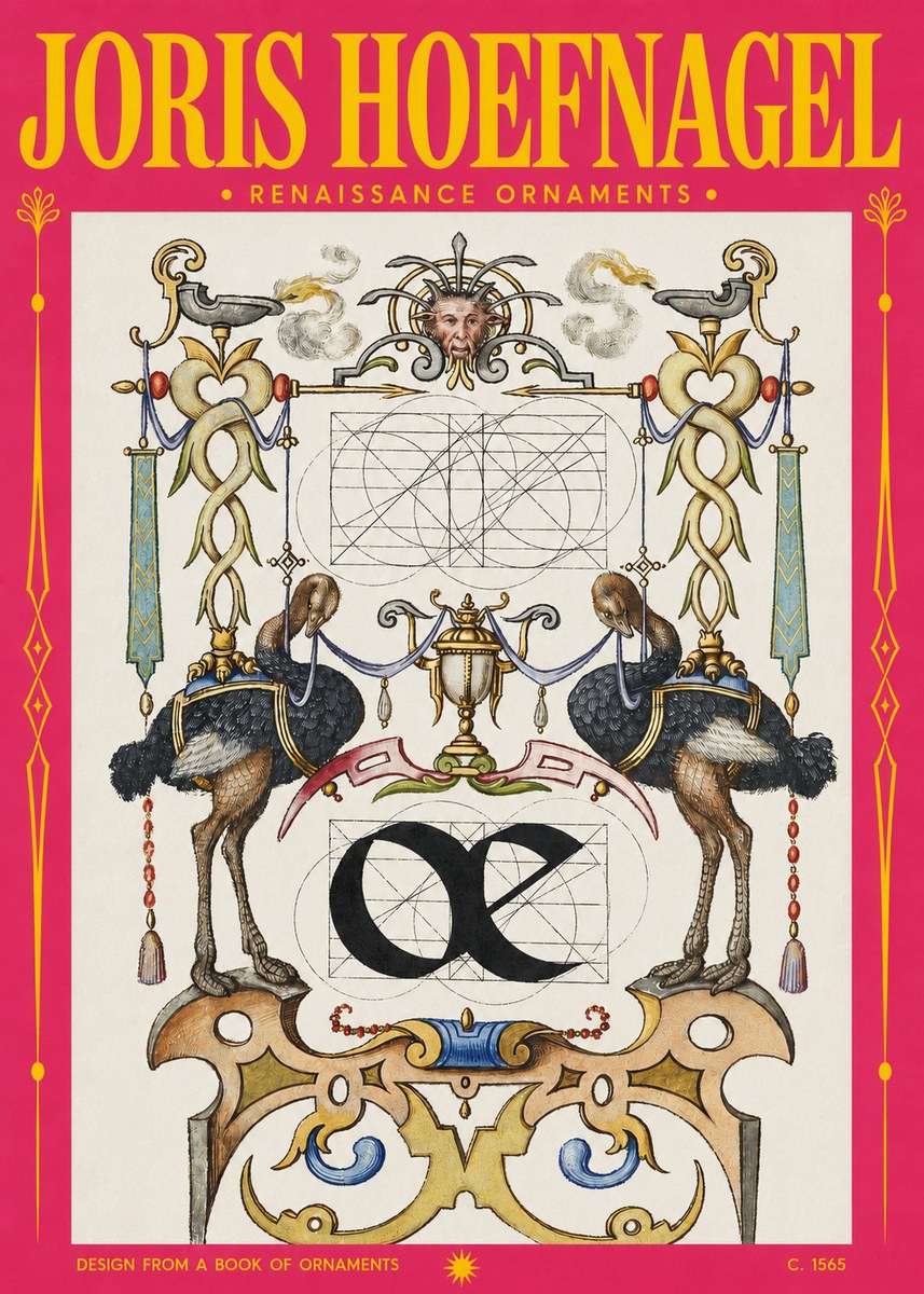 Joris Hoefnagel Ornamental Study I No4 - Juliste