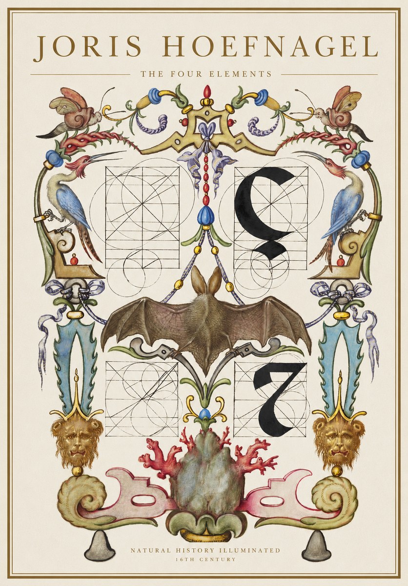 Joris Hoefnagel The Four Elements I No1 - Juliste