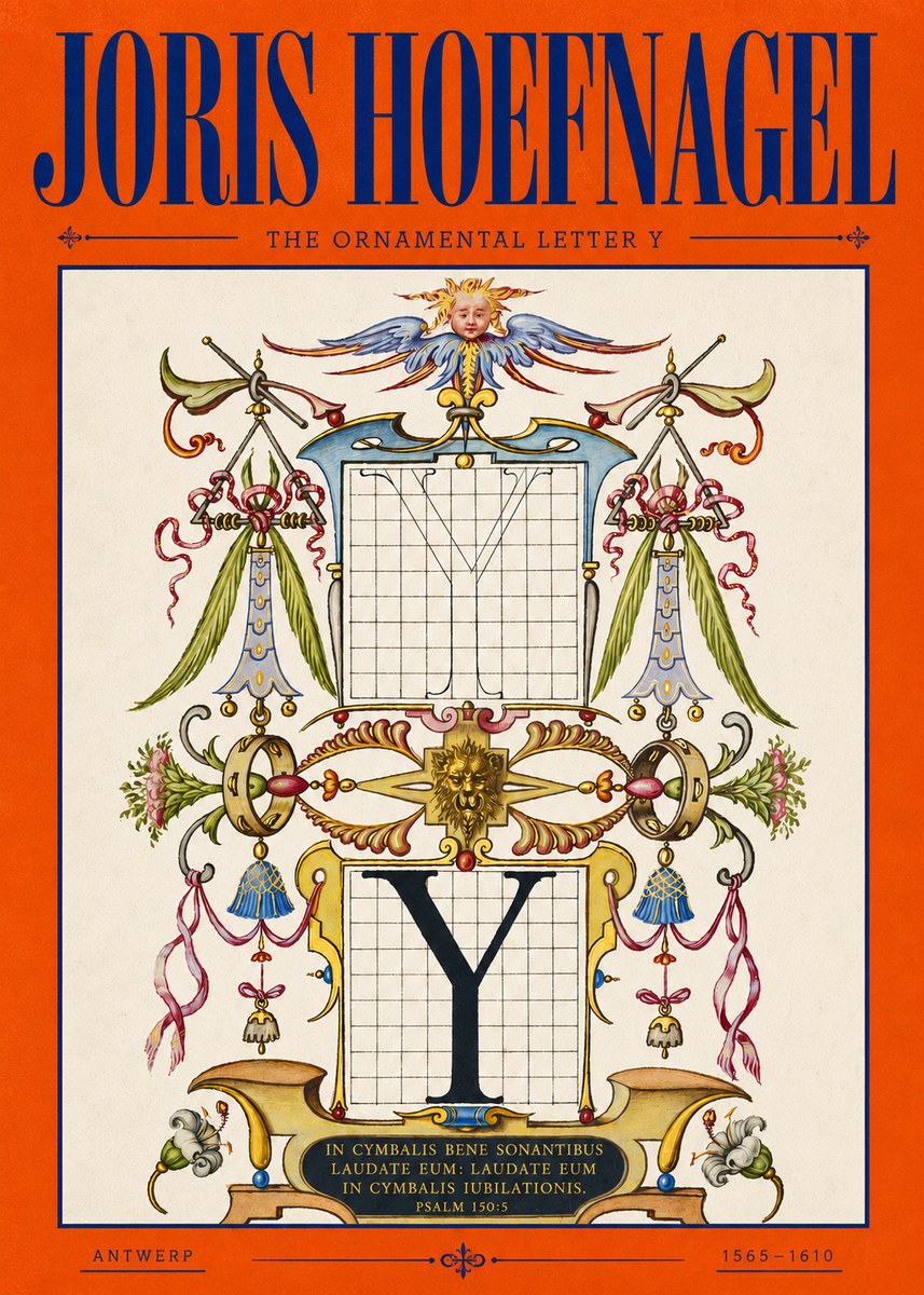 Joris Hoefnagel The Ornamental Letter Y No2 - Juliste