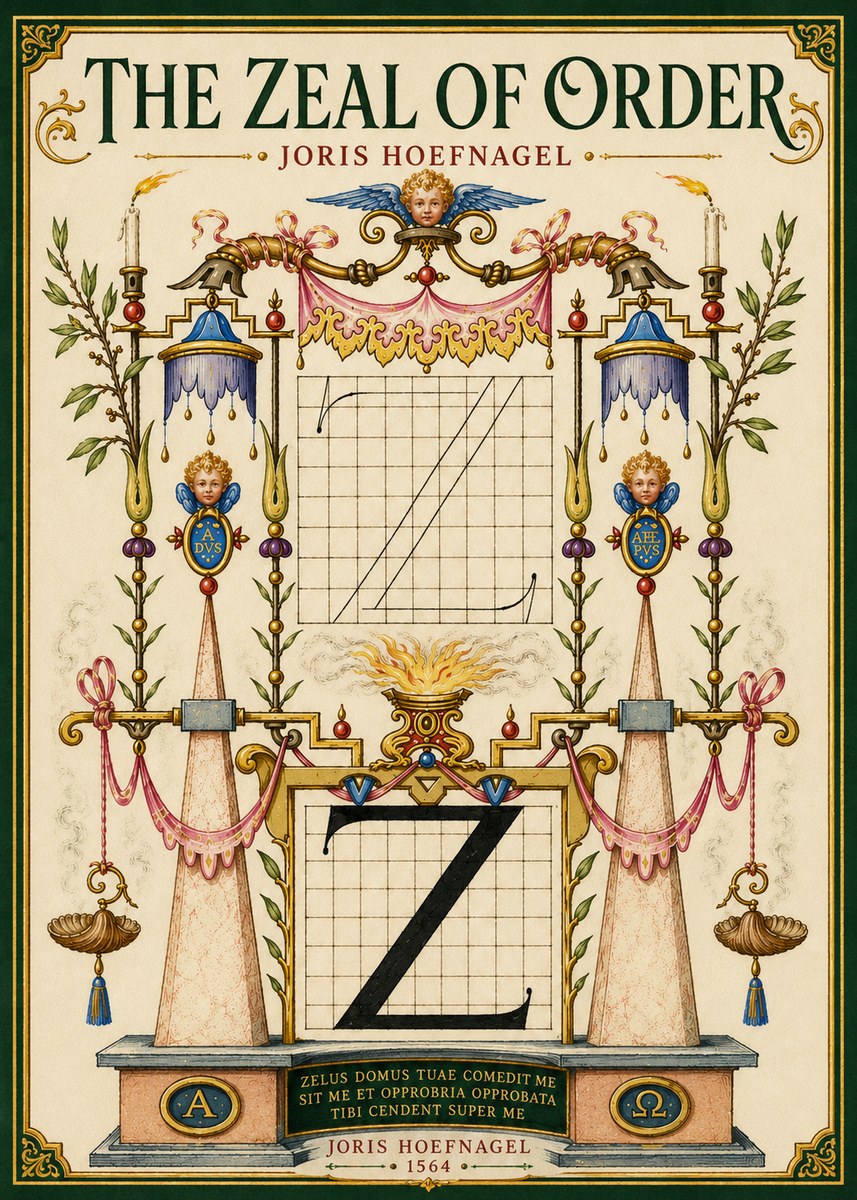 Joris Hoefnagel The Z Table No5 - Juliste