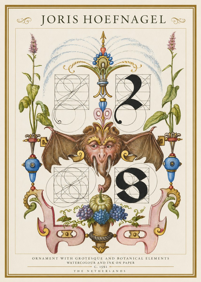 Joris Hoefnagel The Portal to Form No2 - Juliste