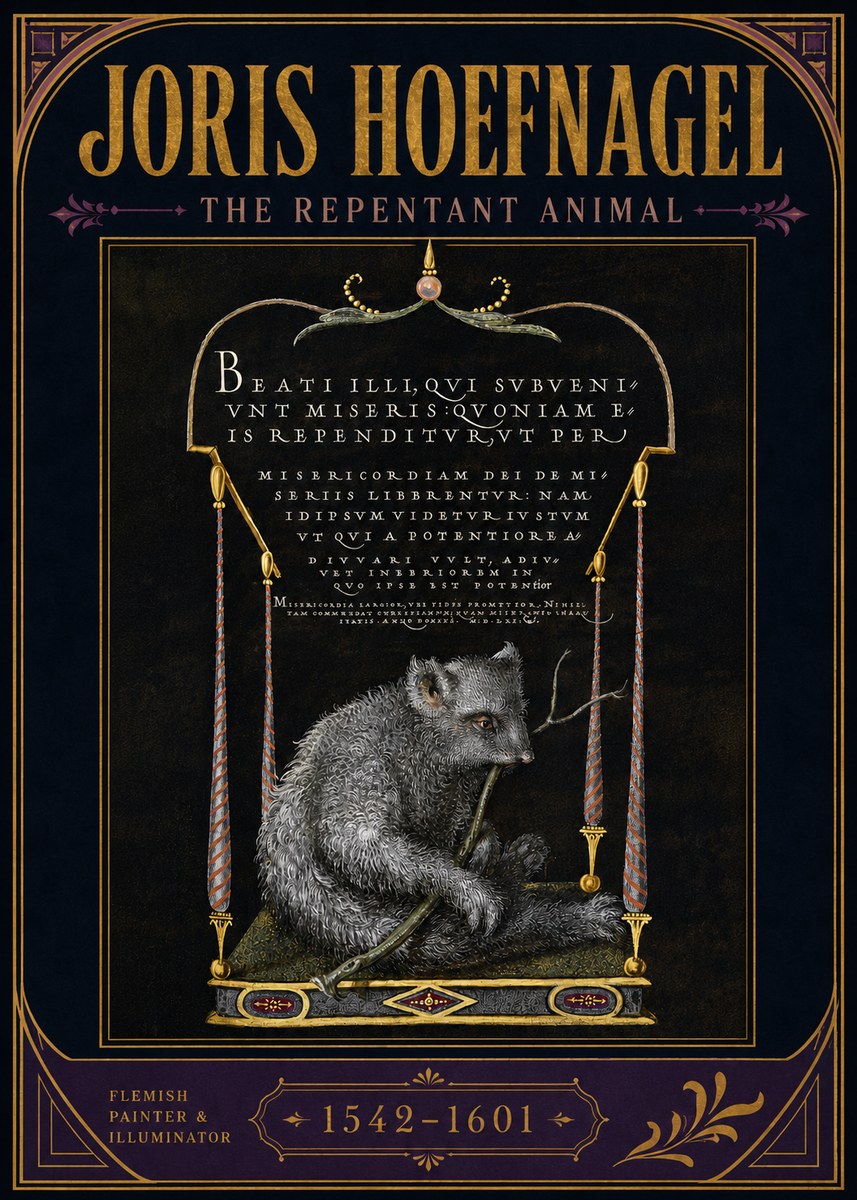 Joris Hoefnagel The Repentant Animal No5 - Juliste