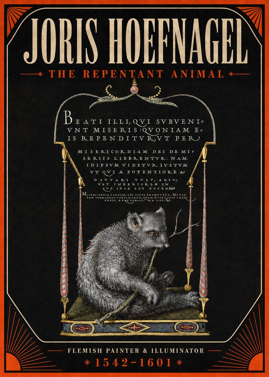 Joris Hoefnagel The Repentant Animal No6 - Juliste