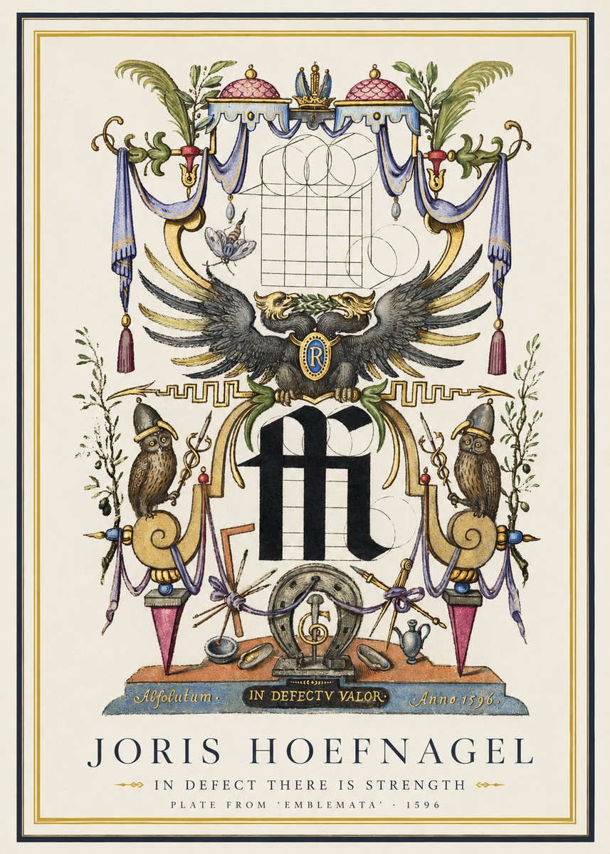 Joris Hoefnagel In Defect There Is Strength No1 - Juliste