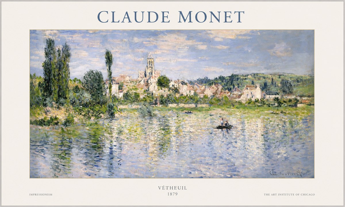 Monet Vétheuil No1 - Juliste