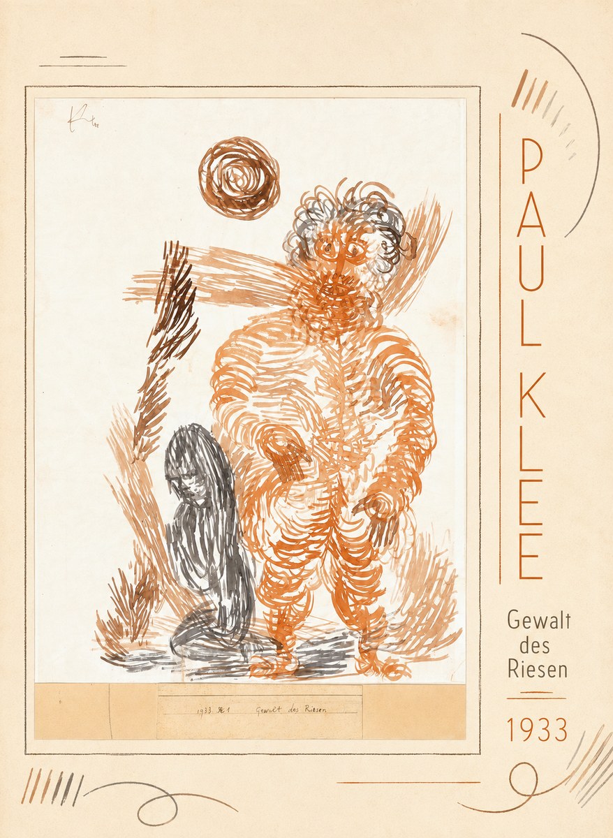 Paul Klee Gewalt Des Riesen I No2 - Juliste